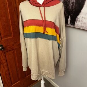 Trendy Colorblock Hoodie for Women